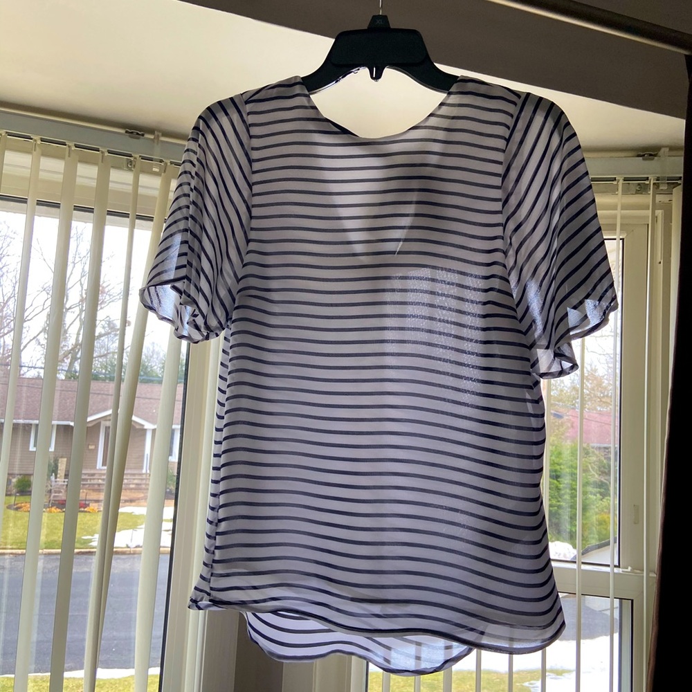 H&M Stripped Blouse